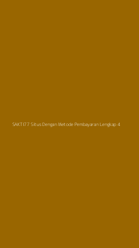 Tampilan Antarmuka Aplikasi Sakti77 Situs Dengan Metode Pembayaran Lengkap - 4
