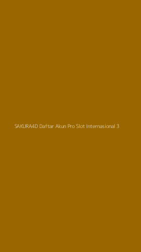 Tampilan Antarmuka Aplikasi Sakura4d Daftar Akun Pro Slot Internasional - 3