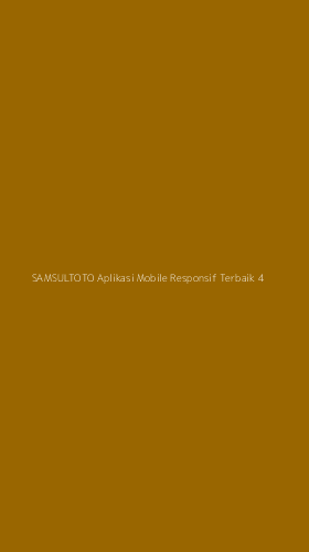 Tampilan Antarmuka Aplikasi Samsultoto Aplikasi Mobile Responsif Terbaik - 4