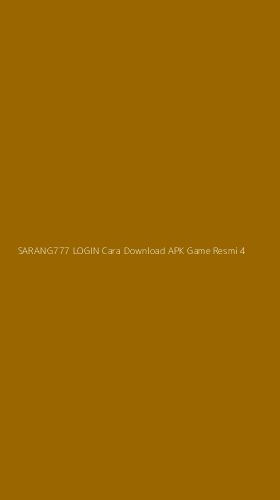 Tampilan Antarmuka Aplikasi Sarang777 Login Cara Download Apk Game Resmi - 4