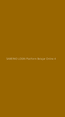 Tampilan Antarmuka Aplikasi Sawer4d Login Platform Belajar Online - 4