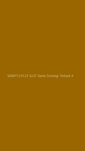 Tampilan Antarmuka Aplikasi Sayap123123 Slot Game Strategi Terbaik - 4