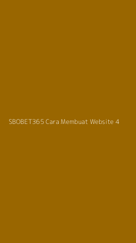 Tampilan Antarmuka Aplikasi Sbobet365 Cara Membuat Website - 4