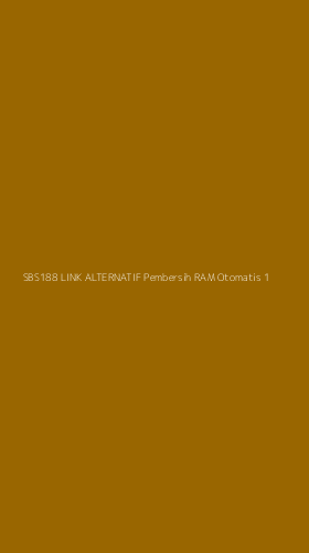 Tampilan Antarmuka Aplikasi Sbs188 Link Alternatif Pembersih Ram Otomatis - 1