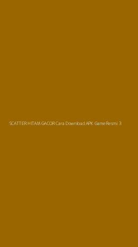 Tampilan Antarmuka Aplikasi Scatter Hitam Gacor Cara Download Apk Game Resmi - 3