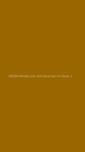 Tampilan Antarmuka Aplikasi Sederhana4d Link Slot Gacor Hari Ini Resmi - 2