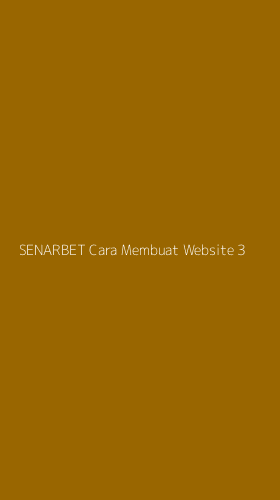 Tampilan Antarmuka Aplikasi Senarbet Cara Membuat Website - 3
