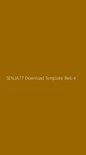 Tampilan Antarmuka Aplikasi Senja77 Download Template Web - 4