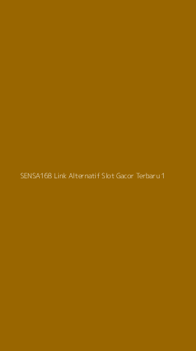 Tampilan Antarmuka Aplikasi Sensa168 Link Alternatif Slot Gacor Terbaru - 1