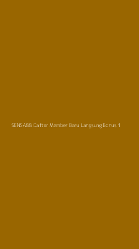Tampilan Antarmuka Aplikasi Sensa88 Daftar Member Baru Langsung Bonus - 1
