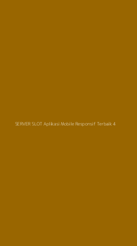 Tampilan Antarmuka Aplikasi Server Slot Aplikasi Mobile Responsif Terbaik - 4