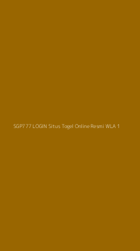 Tampilan Antarmuka Aplikasi Sgp777 Login Situs Togel Online Resmi Wla - 1