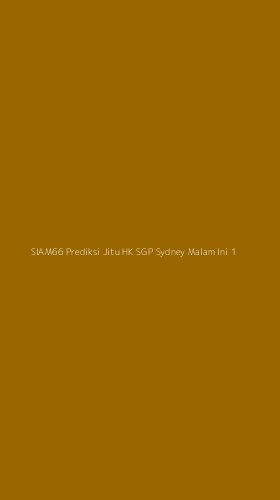 Tampilan Antarmuka Aplikasi Siam66 Prediksi Jitu Hk Sgp Sydney Malam Ini - 1