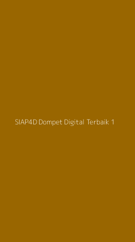 Tampilan Antarmuka Aplikasi Siap4d Dompet Digital Terbaik - 1