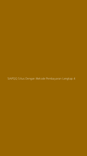 Tampilan Antarmuka Aplikasi Siapqq Situs Dengan Metode Pembayaran Lengkap - 4