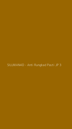 Tampilan Antarmuka Aplikasi SILUMAN4D - Anti Rungkad Pasti JP - 3