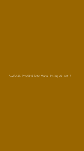 Tampilan Antarmuka Aplikasi Simba4d Prediksi Toto Macau Paling Akurat - 3