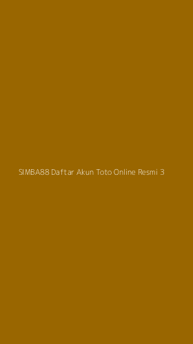 Tampilan Antarmuka Aplikasi Simba88 Daftar Akun Toto Online Resmi - 3