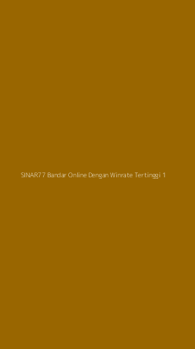 Tampilan Antarmuka Aplikasi Sinar77 Bandar Online Dengan Winrate Tertinggi - 1
