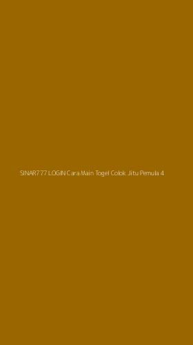 Tampilan Antarmuka Aplikasi Sinar777 Login Cara Main Togel Colok Jitu Pemula - 4