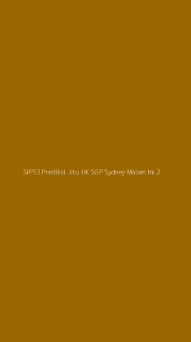 Tampilan Antarmuka Aplikasi Sip33 Prediksi Jitu Hk Sgp Sydney Malam Ini - 2