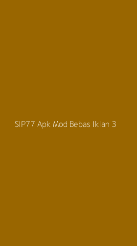 Tampilan Antarmuka Aplikasi Sip77 Apk Mod Bebas Iklan - 3