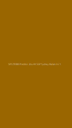 Tampilan Antarmuka Aplikasi Siputri88 Prediksi Jitu Hk Sgp Sydney Malam Ini - 1