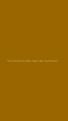 Tampilan Antarmuka Aplikasi Situs Gacor Cara Main Togel Colok Jitu Pemula - 4