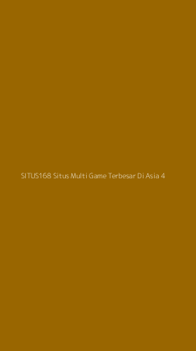 Tampilan Antarmuka Aplikasi Situs168 Situs Multi Game Terbesar Di Asia - 4