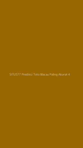 Tampilan Antarmuka Aplikasi Situs77 Prediksi Toto Macau Paling Akurat - 4