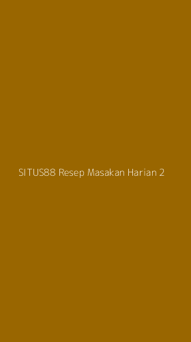 Tampilan Antarmuka Aplikasi Situs88 Resep Masakan Harian - 2