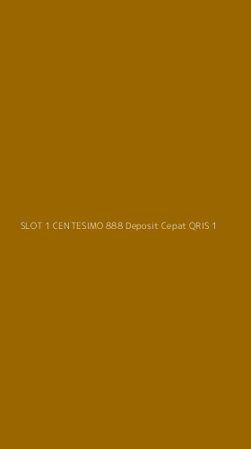 Tampilan Antarmuka Aplikasi Slot 1 Centesimo 888 Deposit Cepat Qris - 1
