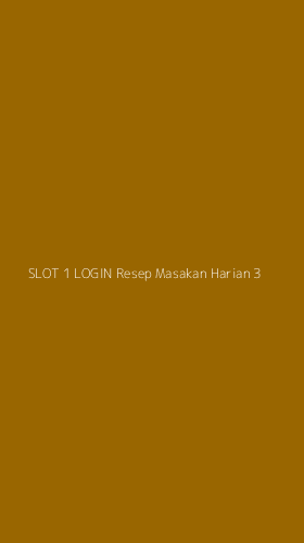 Tampilan Antarmuka Aplikasi Slot 1 Login Resep Masakan Harian - 3