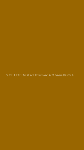Tampilan Antarmuka Aplikasi Slot 123 Demo Cara Download Apk Game Resmi - 4