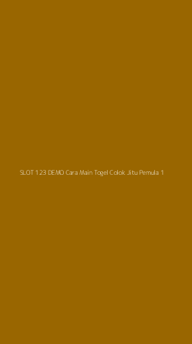 Tampilan Antarmuka Aplikasi Slot 123 Demo Cara Main Togel Colok Jitu Pemula - 1