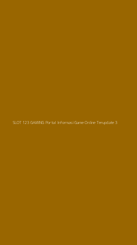 Tampilan Antarmuka Aplikasi Slot 123 Gaming Portal Informasi Game Online Terupdate - 3