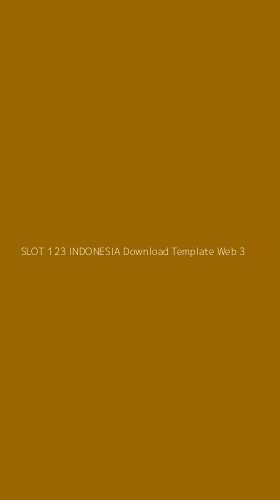 Tampilan Antarmuka Aplikasi Slot 123 Indonesia Download Template Web - 3