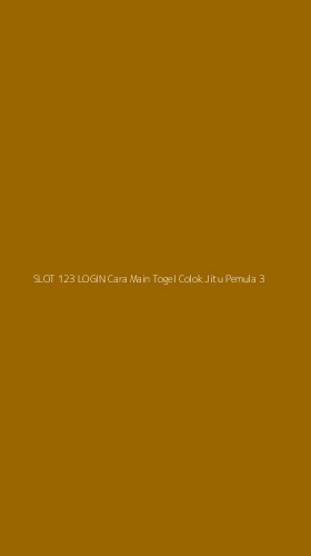 Tampilan Antarmuka Aplikasi Slot 123 Login Cara Main Togel Colok Jitu Pemula - 3