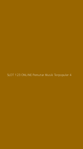 Tampilan Antarmuka Aplikasi Slot 123 Online Pemutar Musik Terpopuler - 4
