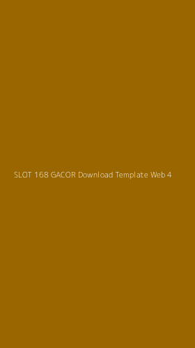 Tampilan Antarmuka Aplikasi Slot 168 Gacor Download Template Web - 4