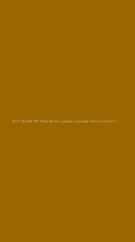 Tampilan Antarmuka Aplikasi Slot 4d Daftar Situs Resmi Layanan Customer Service 24jam - 2