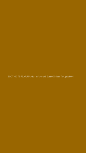 Tampilan Antarmuka Aplikasi Slot 4d Terbaru Portal Informasi Game Online Terupdate - 4