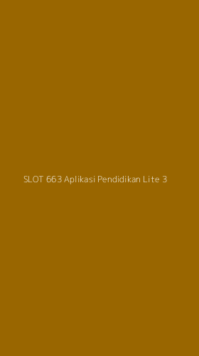 Tampilan Antarmuka Aplikasi Slot 663 Aplikasi Pendidikan Lite - 3