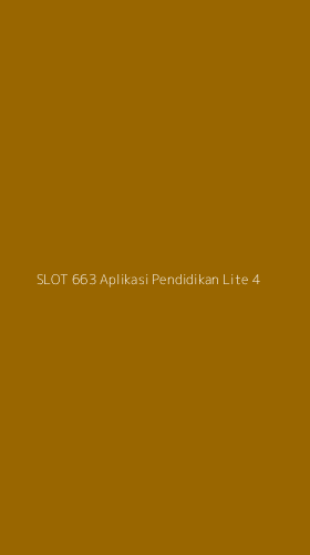 Tampilan Antarmuka Aplikasi Slot 663 Aplikasi Pendidikan Lite - 4
