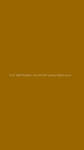 Tampilan Antarmuka Aplikasi Slot 666 Prediksi Jitu Hk Sgp Sydney Malam Ini - 4