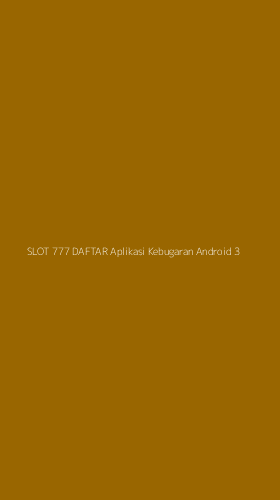 Tampilan Antarmuka Aplikasi Slot 777 Daftar Aplikasi Kebugaran Android - 3