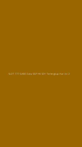 Tampilan Antarmuka Aplikasi Slot 777 Gabe Data Sgp Hk Sdy Terlengkap Hari Ini - 2