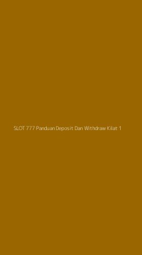 Tampilan Antarmuka Aplikasi Slot 777 Panduan Deposit Dan Withdraw Kilat - 1
