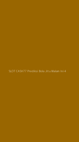 Tampilan Antarmuka Aplikasi Slot Cash77 Prediksi Bola Jitu Malam Ini - 4