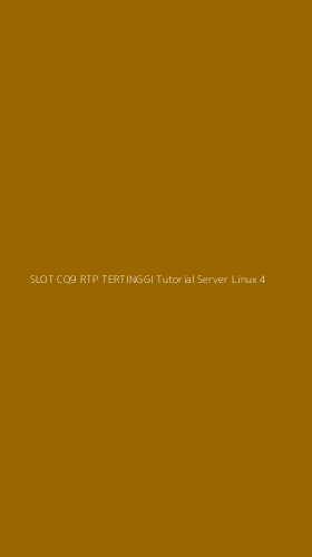 Tampilan Antarmuka Aplikasi Slot Cq9 Rtp Tertinggi Tutorial Server Linux - 4